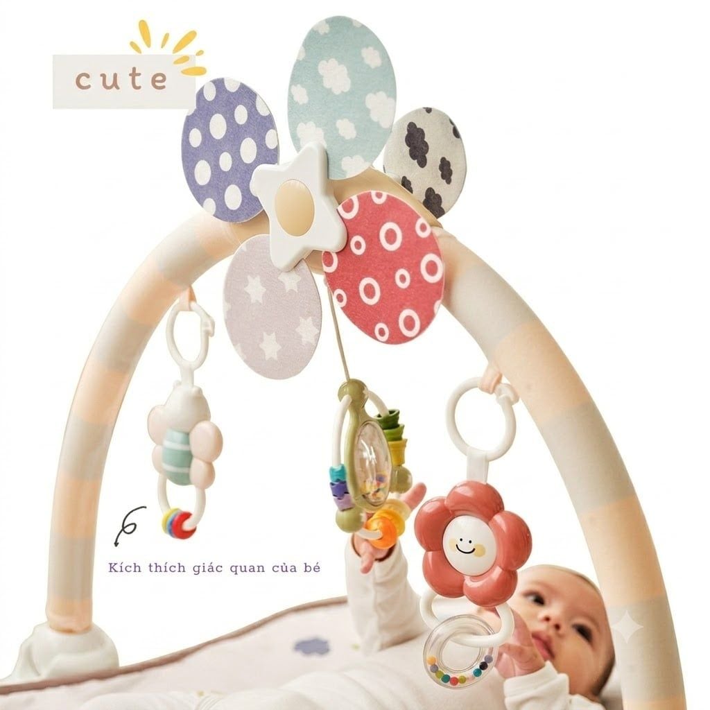  Thảm âm nhạc Haave Bricks cho bé vận động Baby Gym 