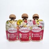  Trái cây nghiền hữu cơ Babybio Organic Fruit 90g 