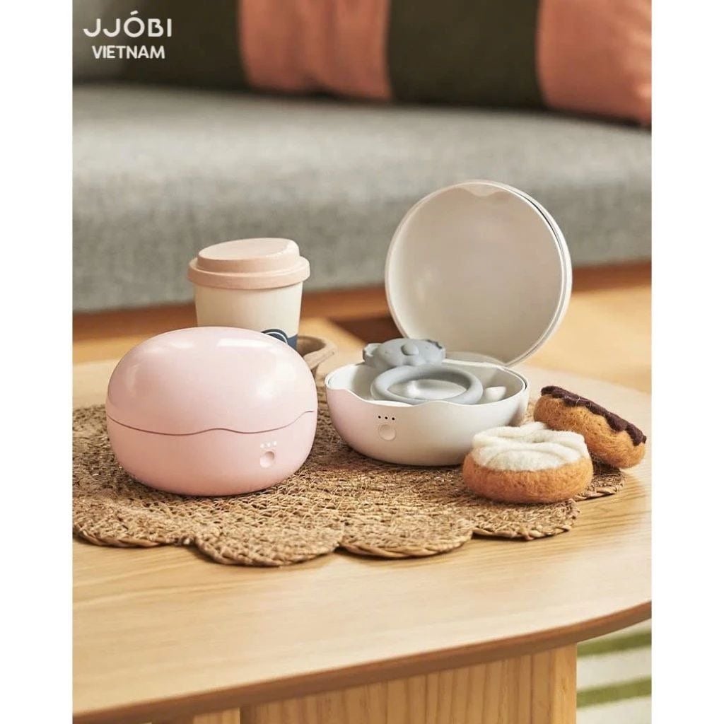  Máy tiệt trùng sấy khô ti giả, gặm nướu Jjobi Teether 