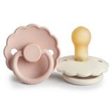  Set 2 Ti Giả FRIGG Daisy Cao Su Thiên Nhiên Pacifier Size 1 (0-6m) 