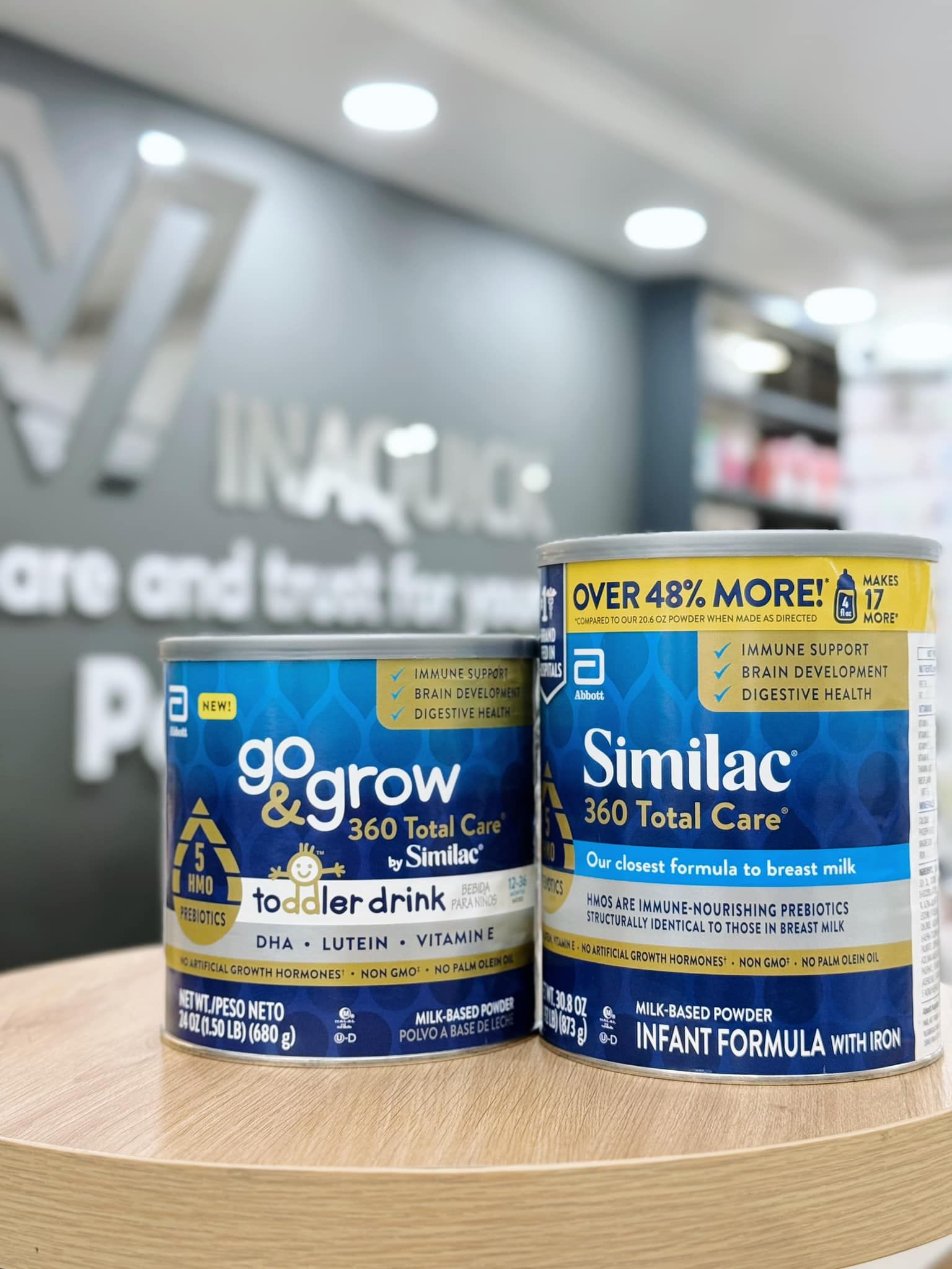  (A) Sữa Similac Go & Grow 360 Total Care Toddler Drink Cho Bé Từ 12-36 Tháng 680g 