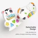  Đồ Chơi Đàn Piano Thả Khối Tumama Kids Hình Bò Sữa 2in1 
