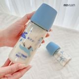  Bình Sữa PPSU Moyuum Thế hệ 3 - Mẫu Ngựa Aqua Blue 