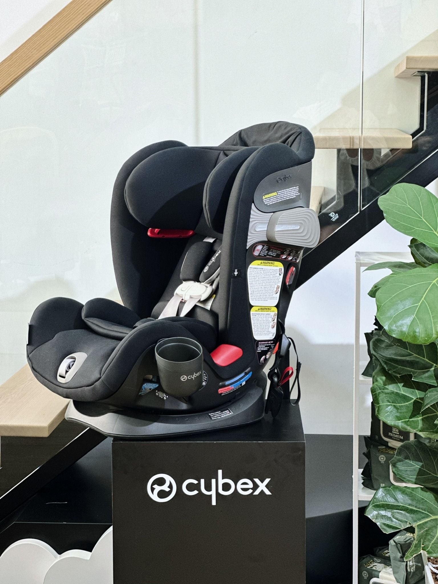  GHẾ NGỒI ÔTÔ CYBEX ETERNIS S -  LAVASTONE BLACK 
