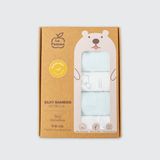  Set 5 khăn sữa sợi tre lụa La Pomme phối màu (30x30cm) 