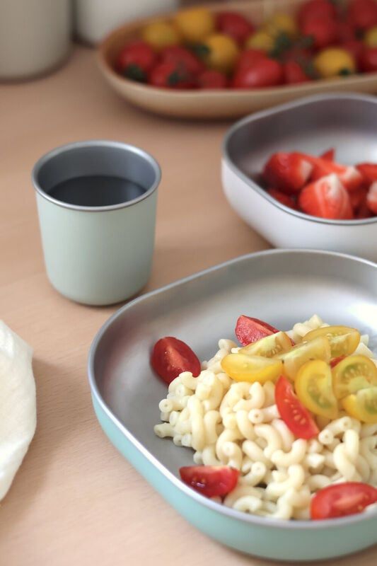  Set Ăn Dặm 3 Món Thép Không Gỉ Béaba Cho Bé Từ 4M+ 