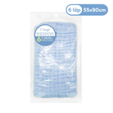  Khăn tắm vải bông 6 lớp L'ange 55 x 90 cm 