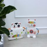  Đồ Chơi Đàn Piano Thả Khối Tumama Kids Hình Bò Sữa 2in1 
