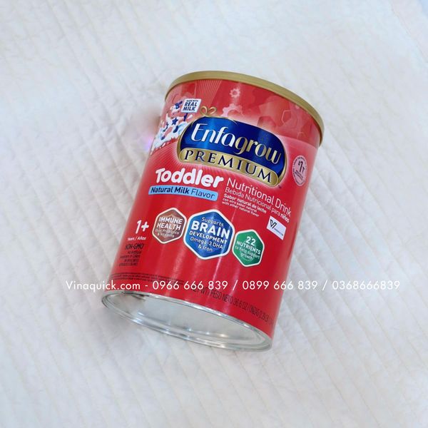  (A) Sữa Enfagrow Premium Toddler Nutritional Drink - Natural Milk Flavor Cho Bé Từ 12 - 36 Tháng (1.04kg) 