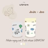  Set Khay Ăn Dặm Kèm 3 Cốc Ubmom 