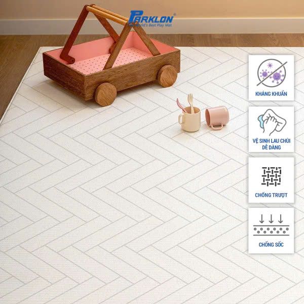  THẢM CAO CẤP PARKLON LA PURE (190x130x1.2cm) 