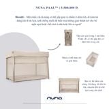  CŨI VẢI GẤP GỌN NUNA PAAL - MÀU BISCOTTI 