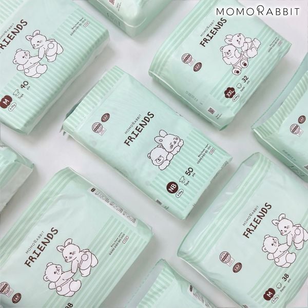  Tã / Bỉm Dán / Quần Momo Rabbit Friends 