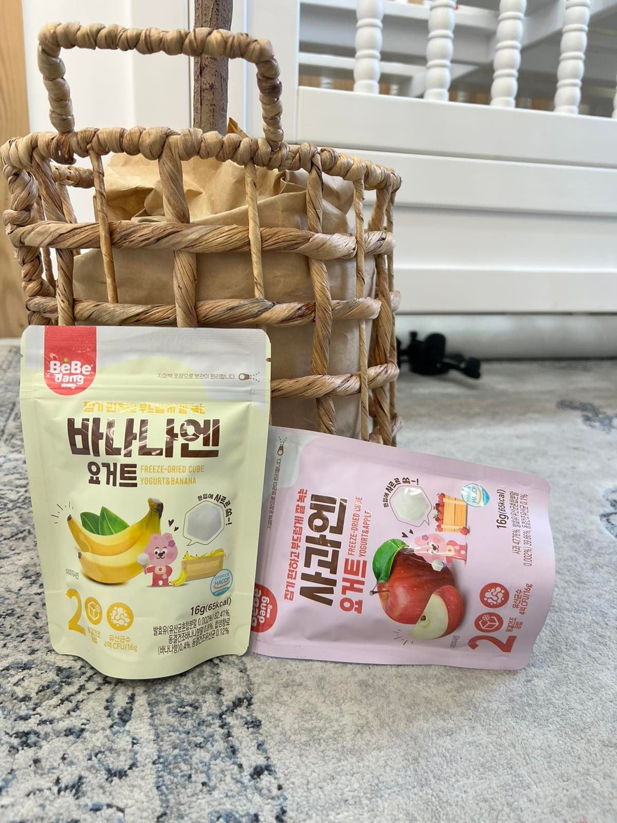  Sữa Chua Sấy Khô Bebedang Hàn Quốc (16g) 