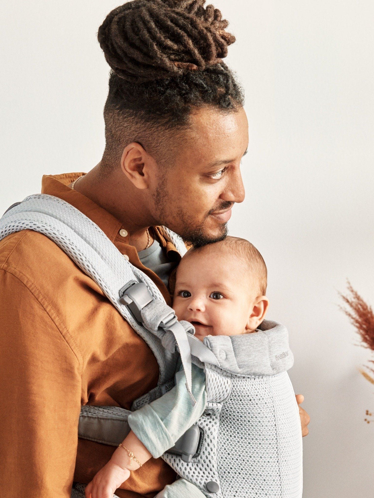  Địu Trẻ Em Baby Bjorn Baby Carrier Harmony - Màu Silver 