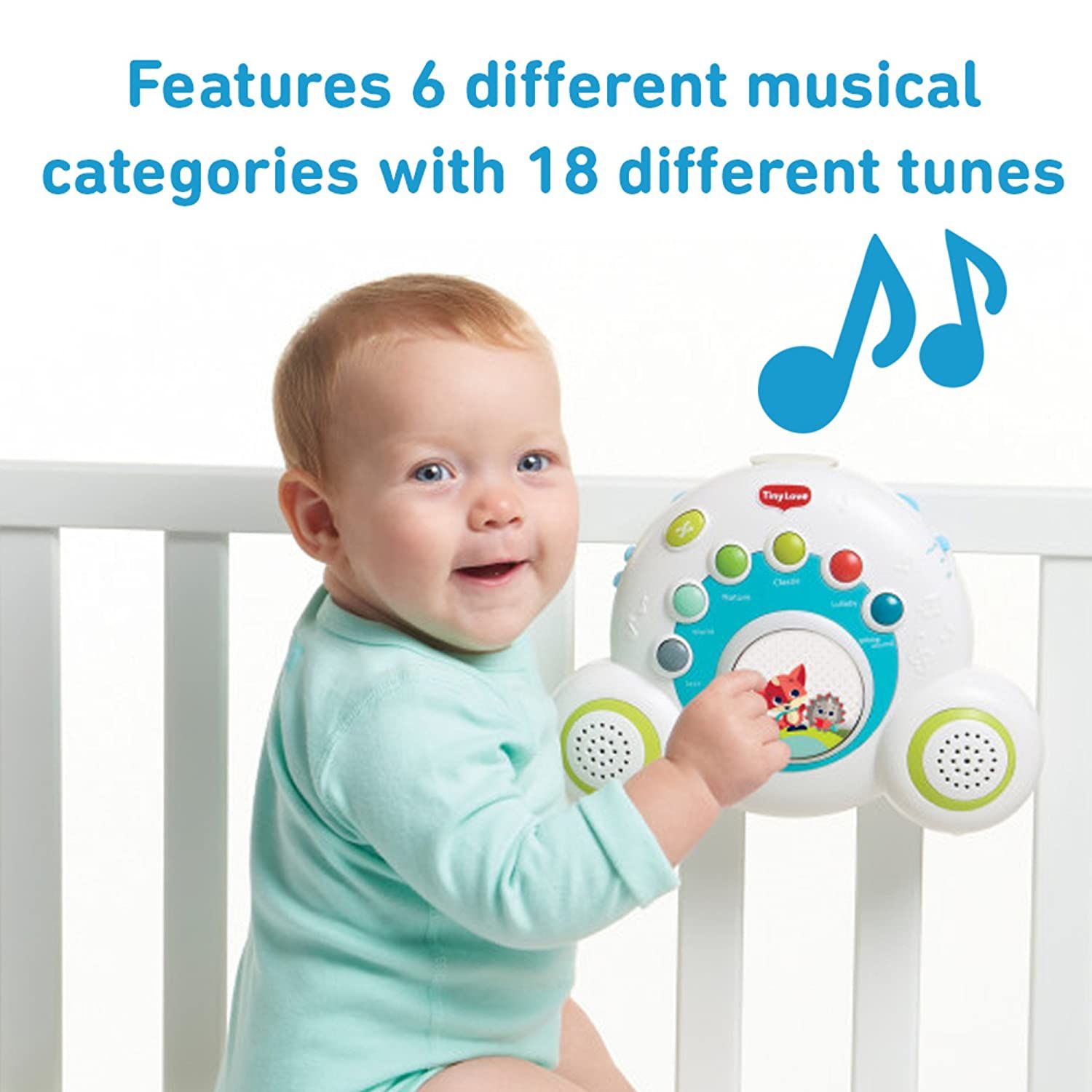  Đồ chơi treo nôi cũi Tiny Love Soothe 'N Groove Mobile - Meadow Days 