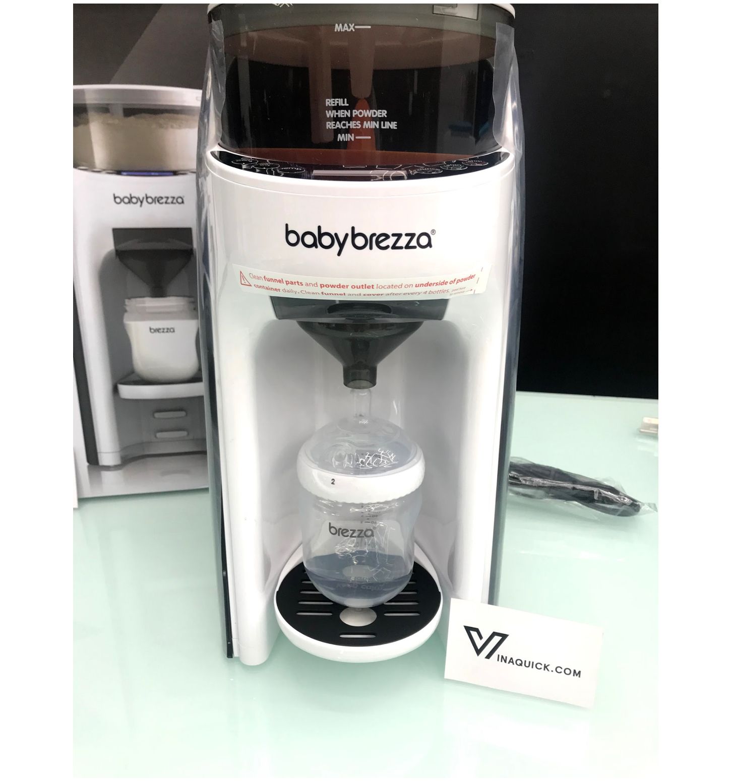  Máy Pha Sữa Baby Brezza FORMULA PRO ADVANCED - Black / White 