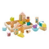 Bộ đồ chơi hình khối bằng gỗ có âm thanh Geni Sound Blocks Large 