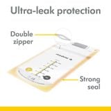  Túi trữ sữa Medela Breast Milk Storage Bags 180ml (100 túi) 