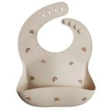  Yếm Ăn Dặm Silicone Mushie 