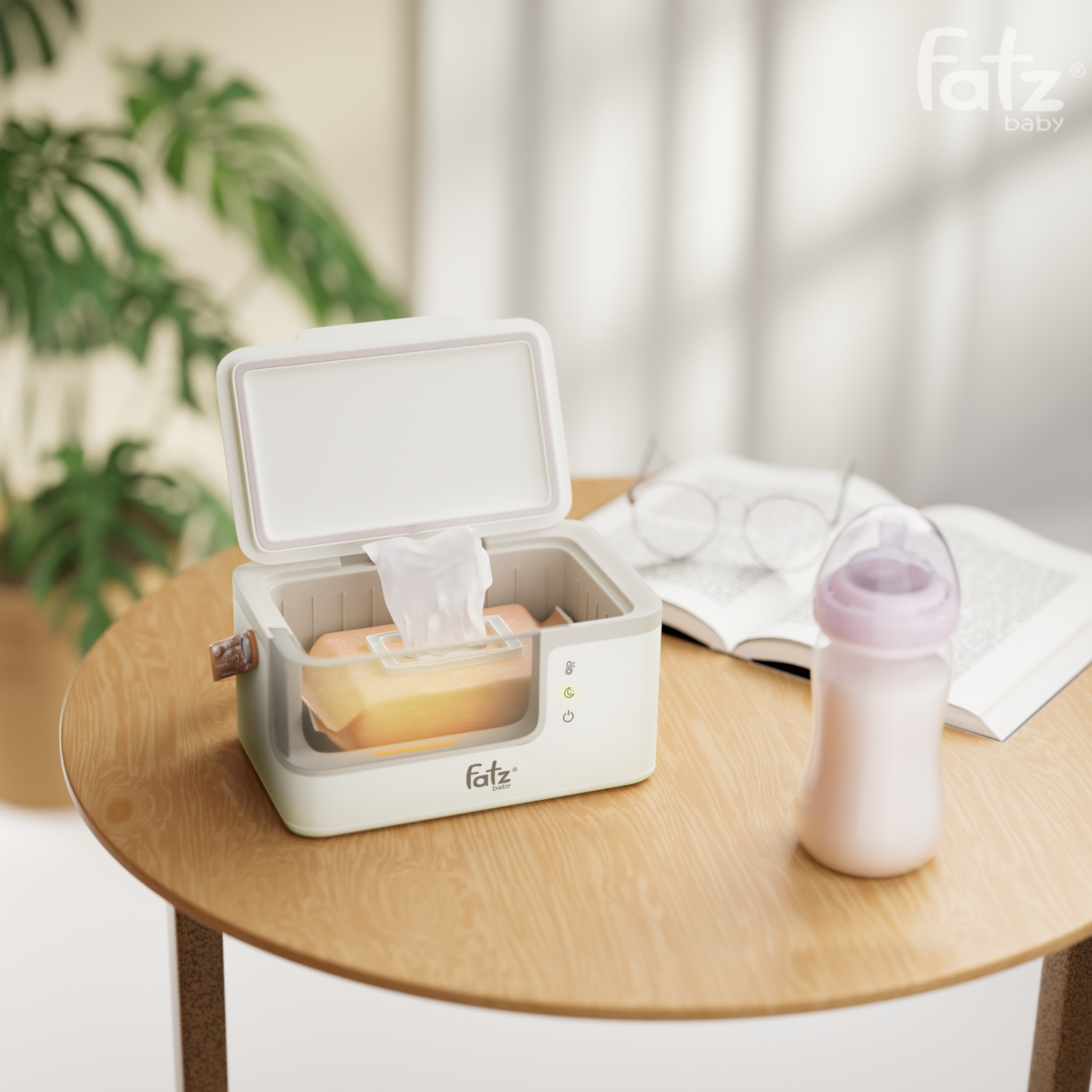  Máy ủ ấm khăn ướt đa chiều cho bé Fatzbaby Warm 6 