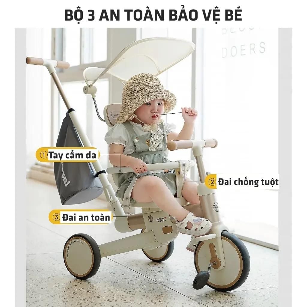  Xe đẩy 3 bánh Lecoco Walker-S3 Max 