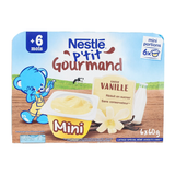  Váng Sữa Nestle P'tit Gourmand Vị Vani Cho Bé Từ 6M+ 