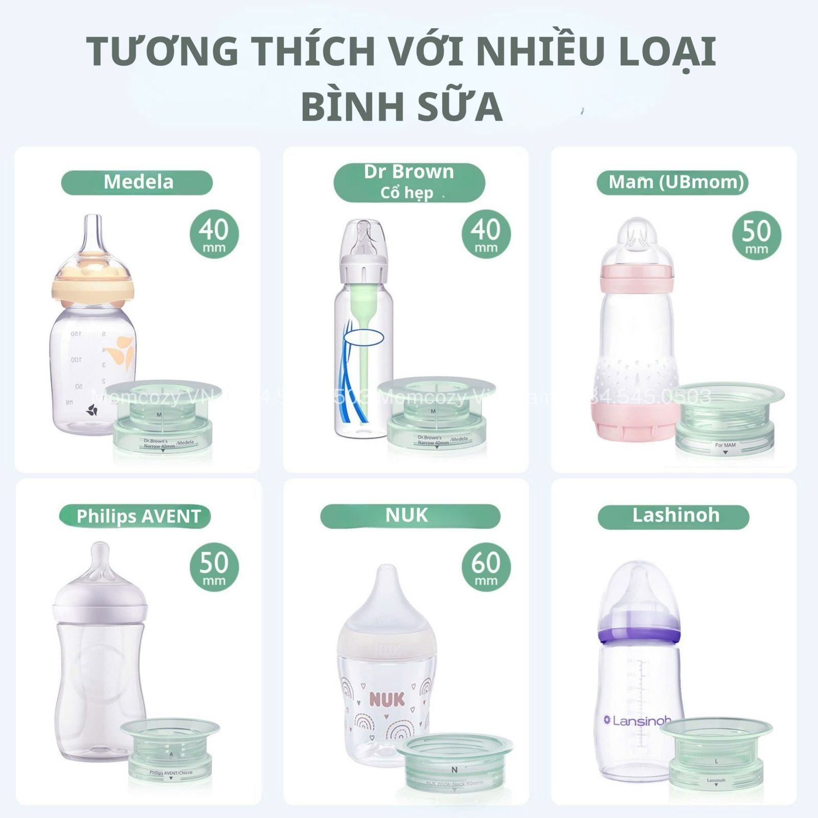  Máy Hâm Sữa Cầm Tay Momcozy MW03 