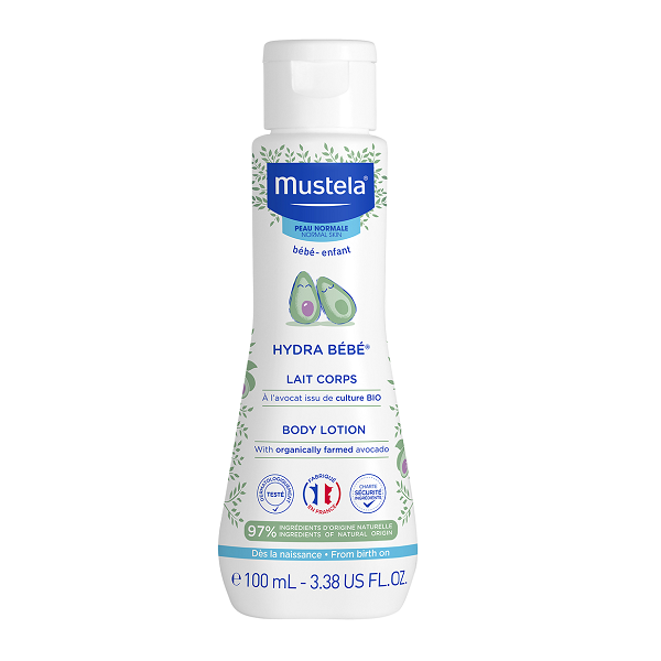  Lotion Dưỡng Thể Da Thường Mustela Hydra Bebe Body Lotion 100ml 