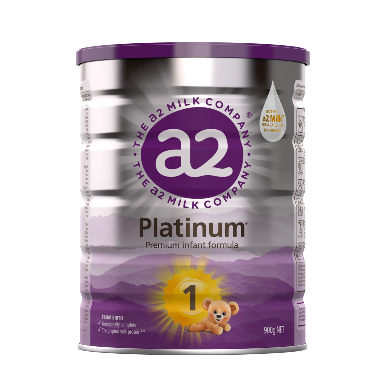  Sữa A2 Platinum Số 1 Cho Bé Từ 0-6 Tháng (900g) 