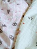  Drap Nệm Cũi Vải Xô Chần HV Bedding (70x130 cm) 