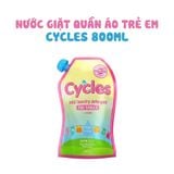  Nước Giặt Quần Áo Trẻ Em Cycles Dạng Túi 