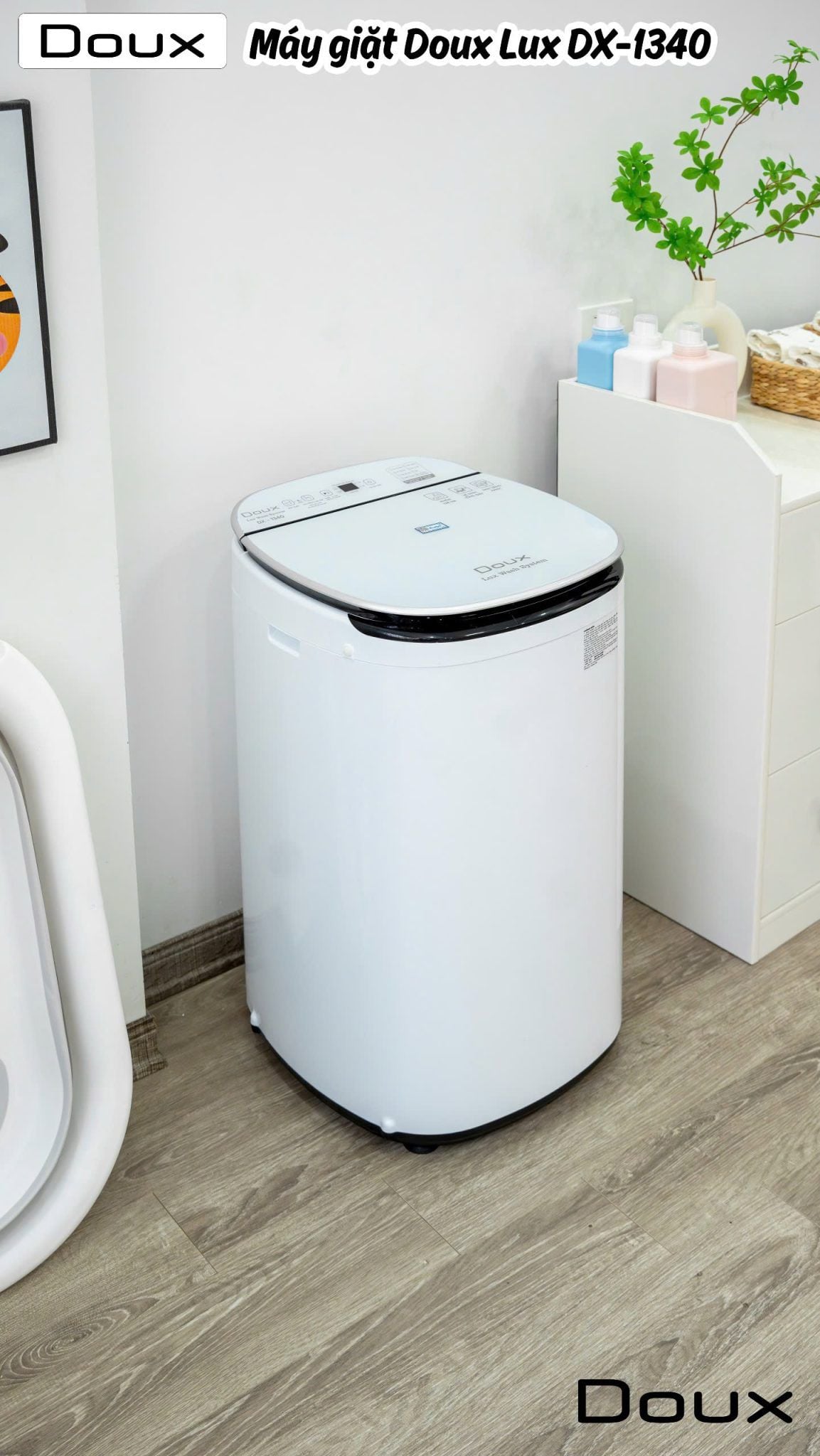  Máy Giặt Mini Doux Lux DX-1340 