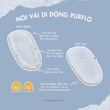  (A) Nôi Vải Di Động Purflo Sleep Tight Baby Bed 