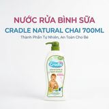  Nước Rửa Bình Sữa Cradle Natural Dạng Chai 700ml 