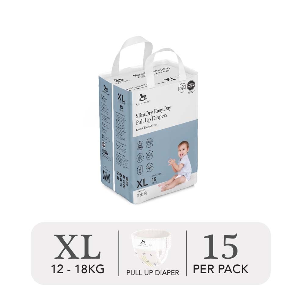  (MINI) BỈM TÃ QUẦN NGÀY APPLECRUMBY SLIMDRY EASYDAY 