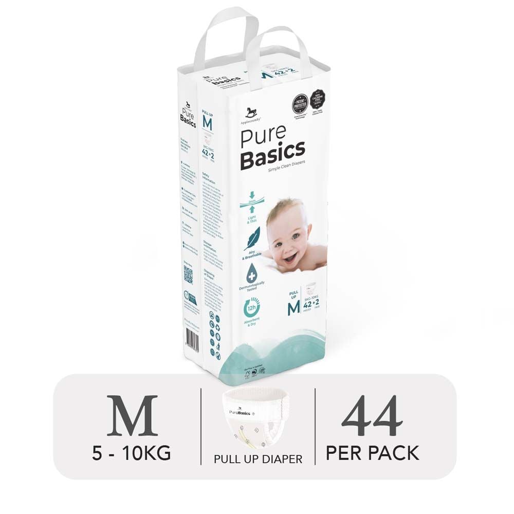  Bỉm Tã Quần Ngày Đêm Applecrumby Purebasics 