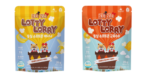  Bánh Bỏng Mềm Tan Lotty Lorry Cho Bé Từ 8M+ 