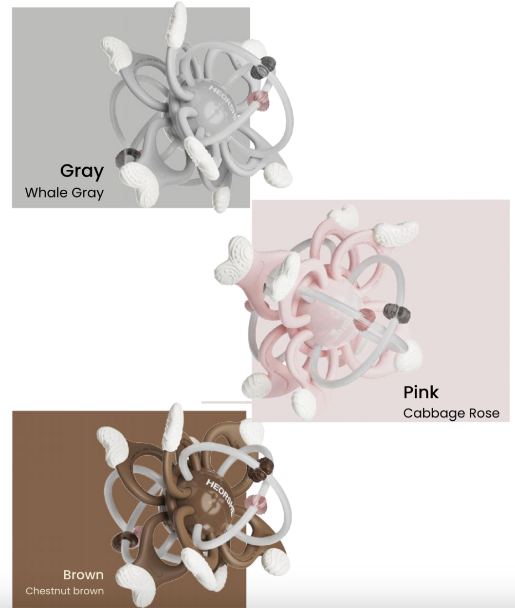  Đồ Chơi Gặm Nướu Galaxy Heorshe Slicone Cao Cấp 