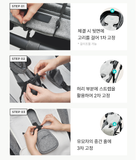  Tấm Lót Xe Đẩy / Ghế Ô Tô Poled Airluv Duralon Điều Hòa Làm Mát Cho Bé 