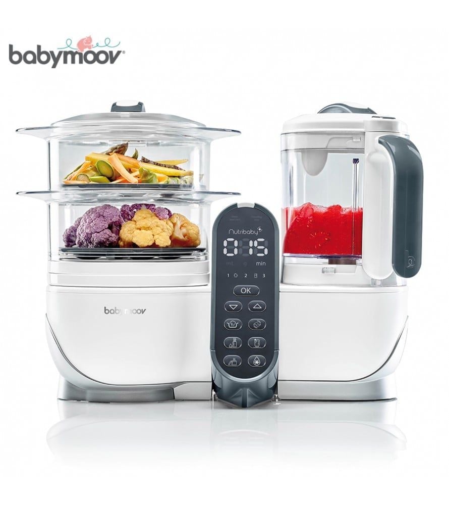  Máy làm đồ ăn dặm Babymoov Duo Meal Station 5 trong 1 