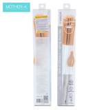  Set 2 cọ rửa bình sữa, núm ti silicone Mother-K Hàn Quốc 