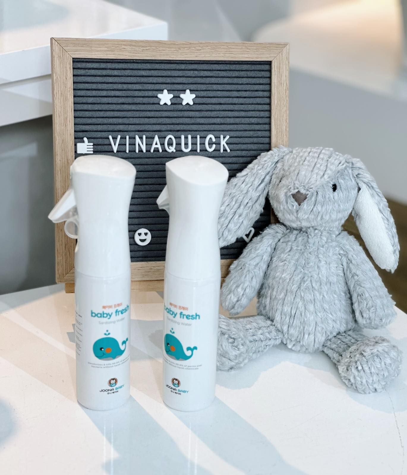  XỊT DIỆT KHUẨN KHỬ MÙI JOONA BABY FRESH 300ML 