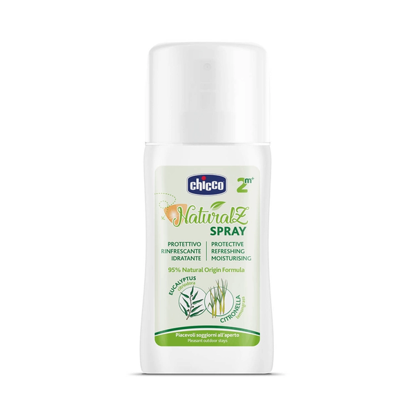  Xịt bảo vệ da chiết xuất tinh dầu tự nhiên (Thay xịt xua muỗi) Chicco NaturalZ 100ml 