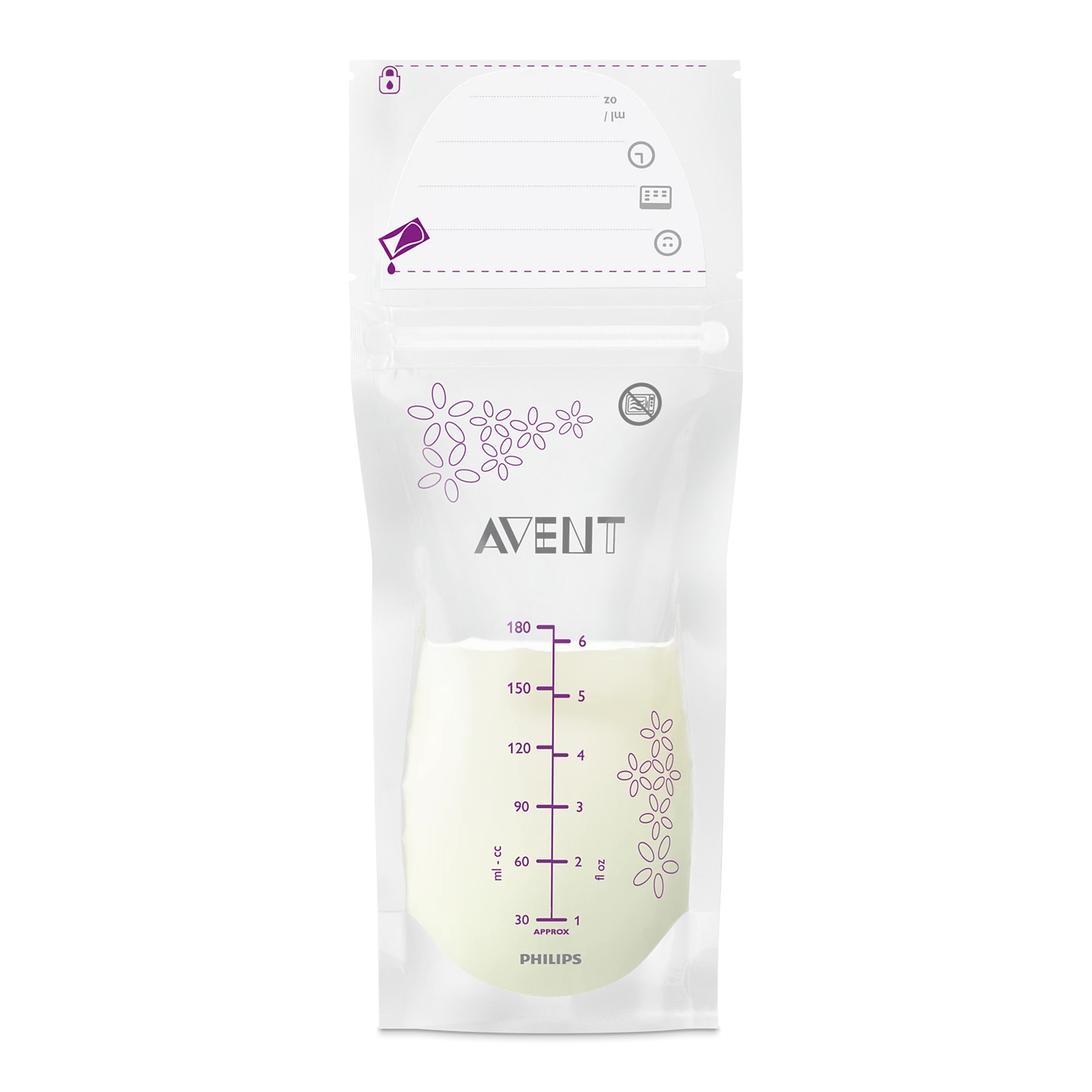  Túi trữ sữa Philip Avent 180ml (Hộp 25 túi) 