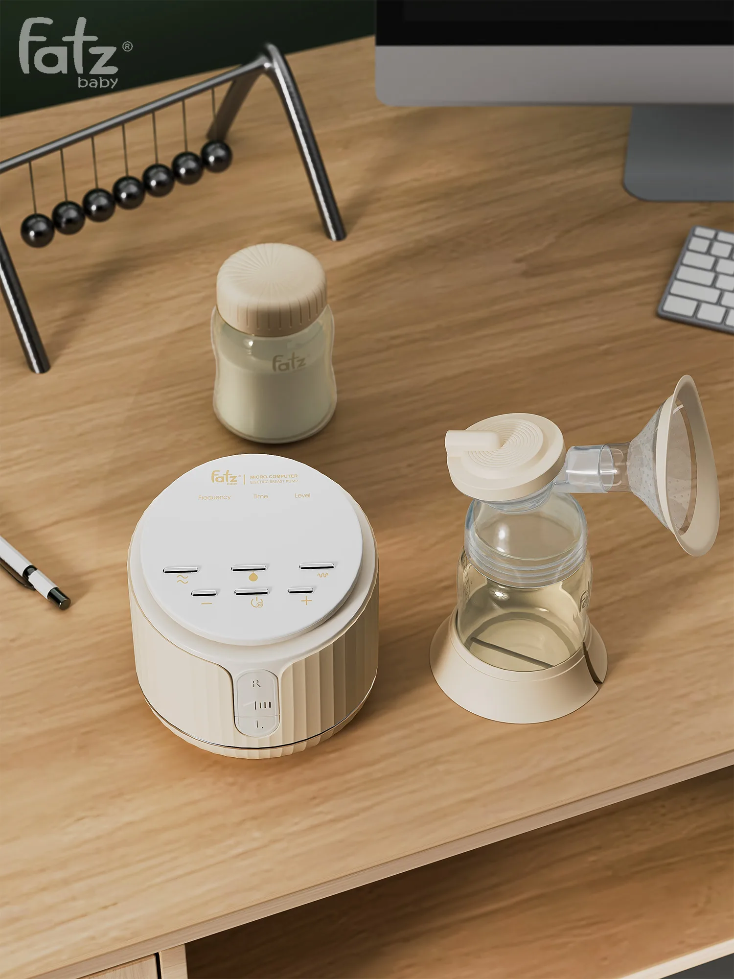  Máy hút sữa điện đôi rung mát xa Resonance 11 Plus Fatz 