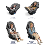  GHẾ NGỒI Ô TÔ NUNA EXEC - MÀU CAVIAR 