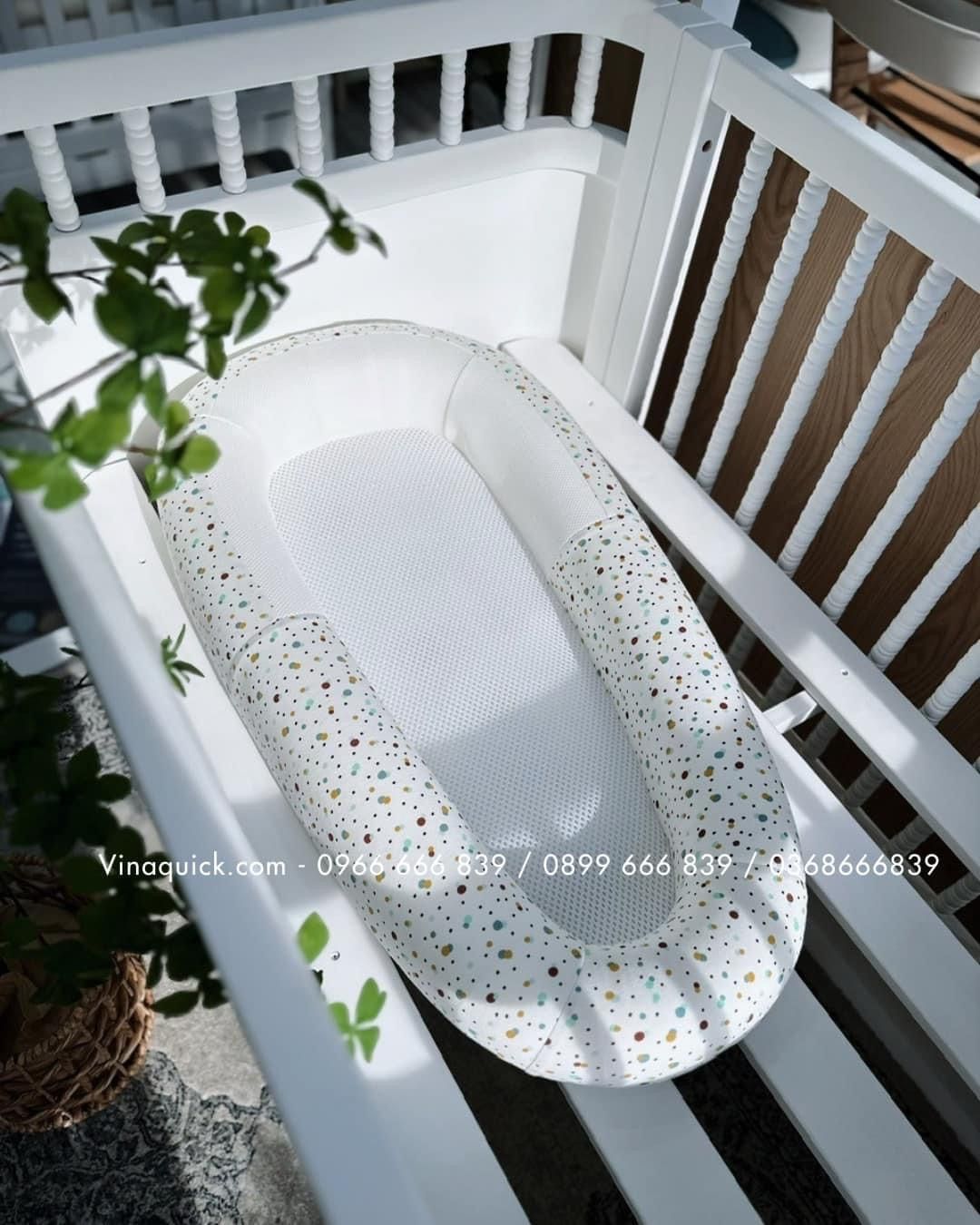  (A) Nôi Vải Di Động Purflo Sleep Tight Baby Bed 