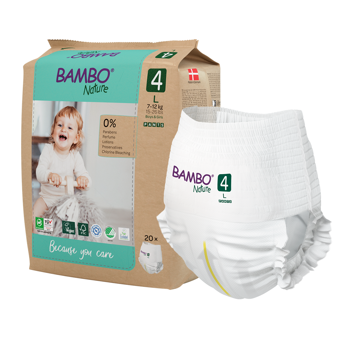  Bỉm / Tã Quần Bambo Nature 