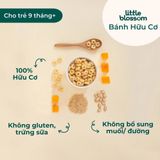  Bánh Puffs Gạo Lứt Hữu Cơ Little Blossom Vị Bí Ngô 40g 